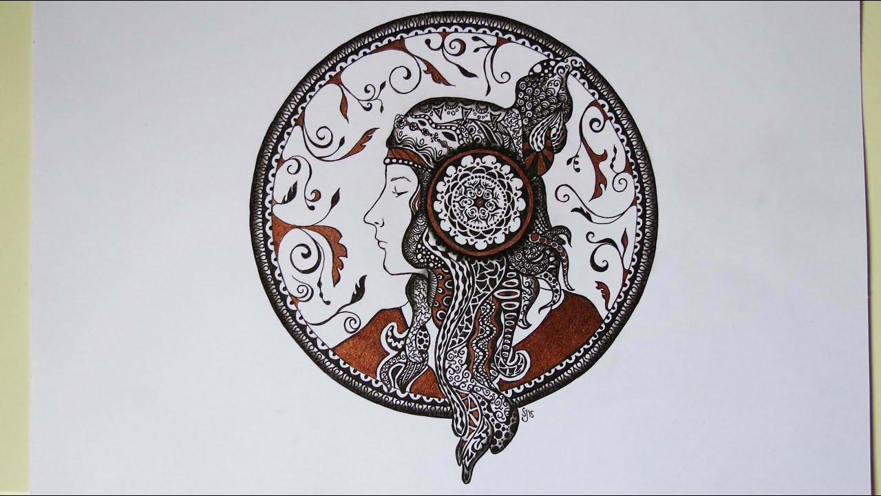 Zentangle Inspired Art #5
