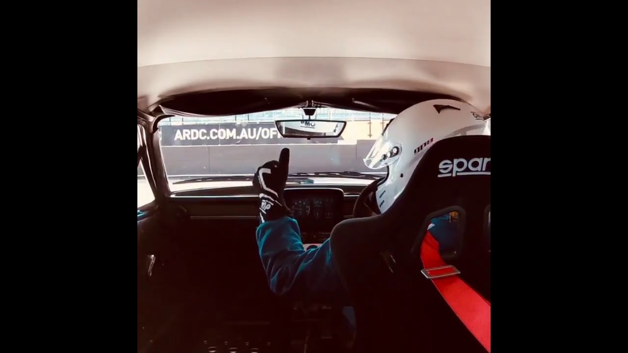 Race Car Pit Lane Release Alfa Romeo Alfetta GTV 2000