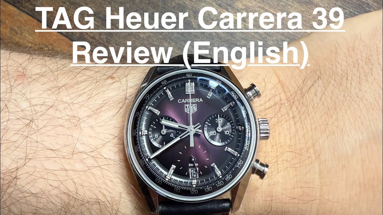 Обзор хронографа TAG Heuer Carrera 39 (на английском языке)