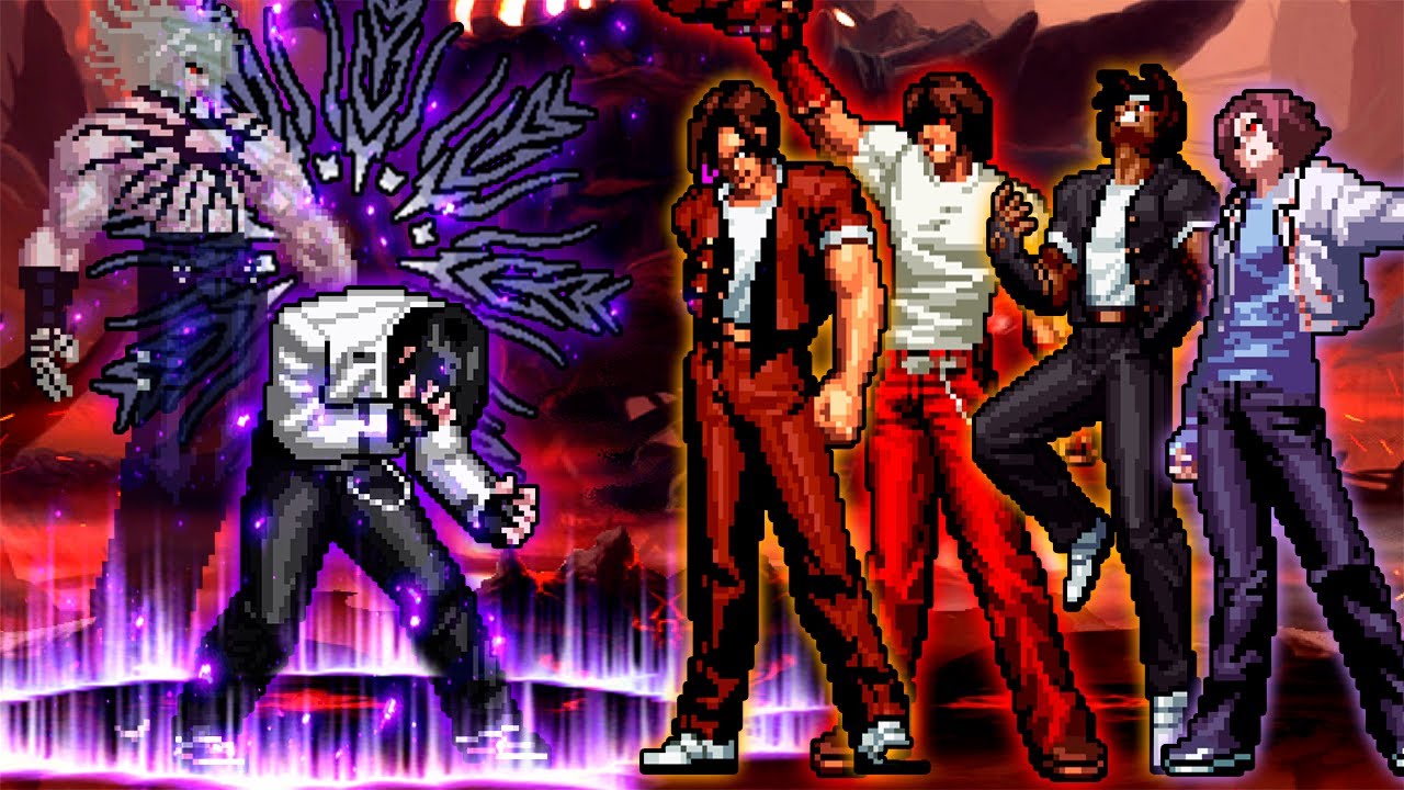 OROCHI KYO (KEYSER) VS SUPER KYO KUSANAGI TEAM!!