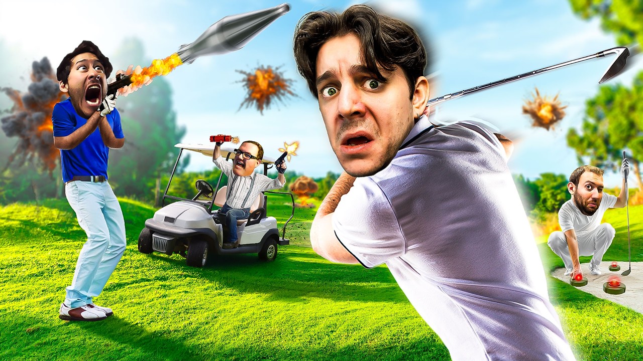 SUPER BATTLE GOLF w/ Mark, Bob & Wade