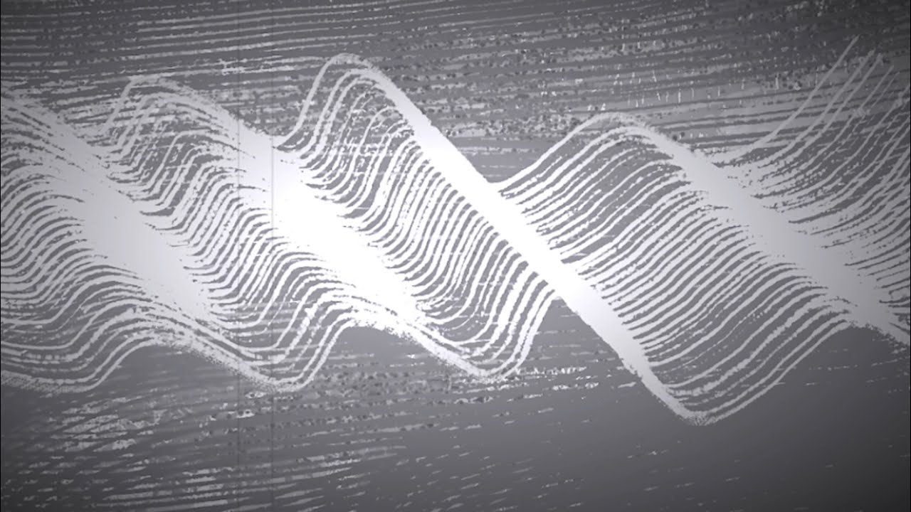Relaxing Music with Grey Abstract Art | Long Ambient Video for Calm & Focus