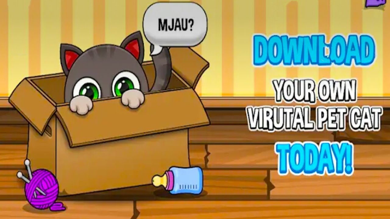 Oscar the Virtual Cat - Cat Games Free For Android ᴴᴰ
