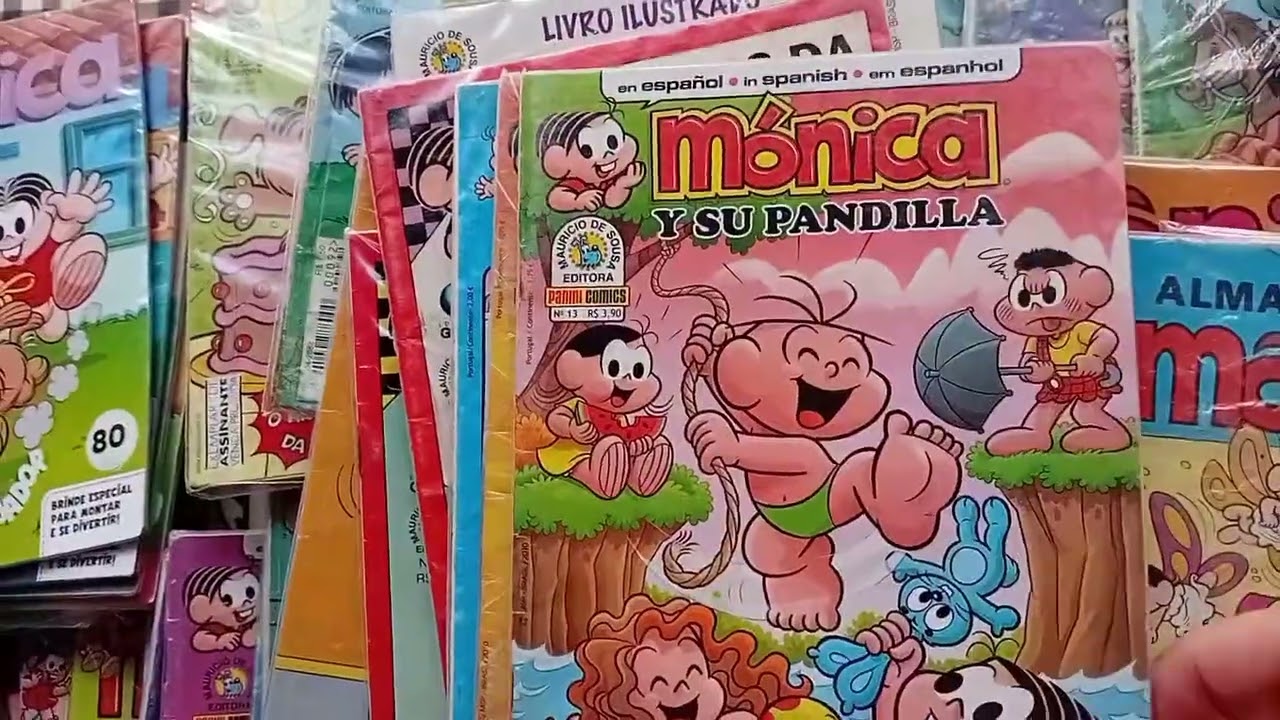 Mônica - Maurício de Souza - Gibis - Revistas em quadrinhos - Quadrinhos