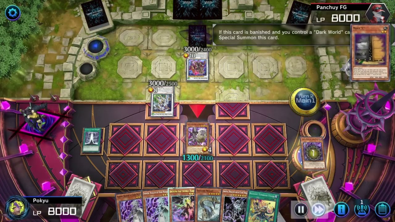 I like the White Power: Dark World Vs. Synchron