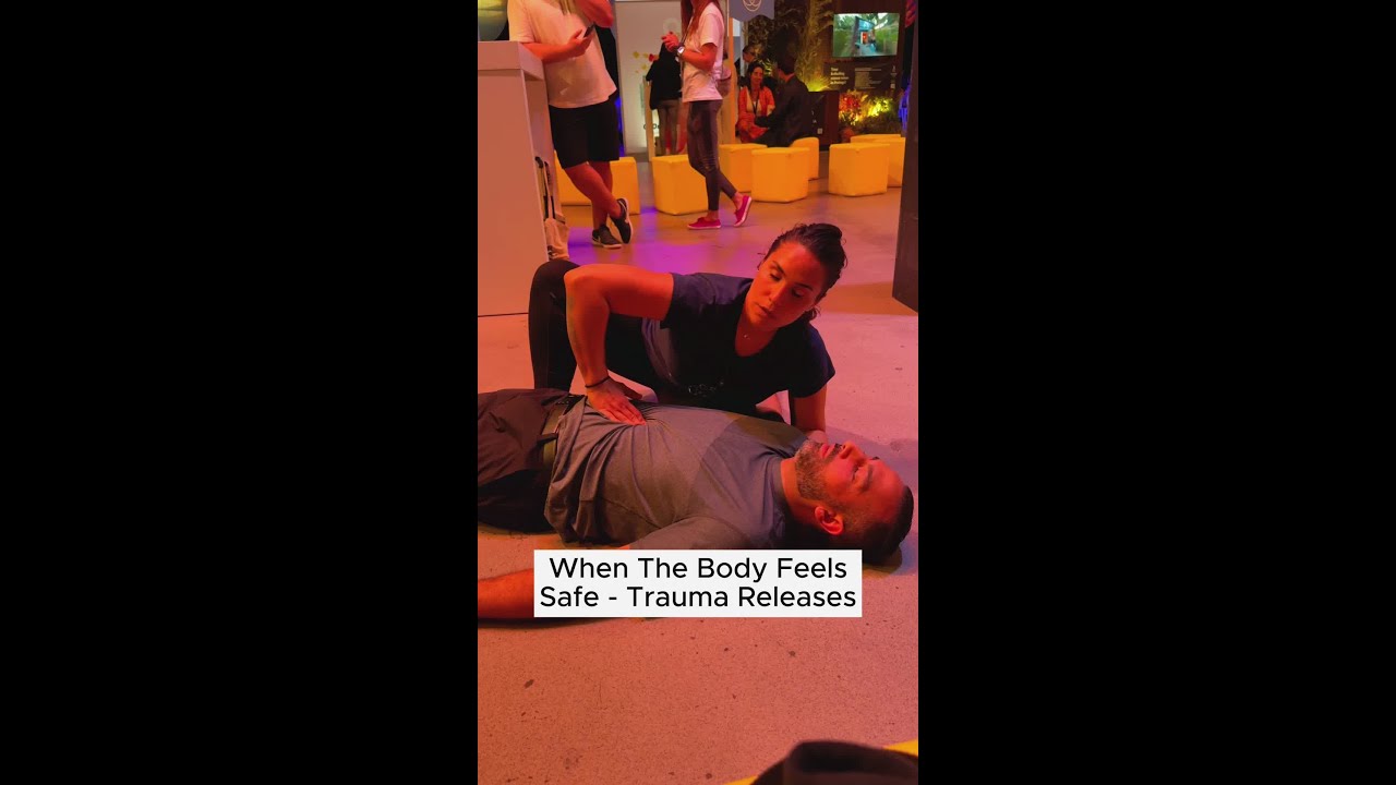 When the body feels safe… trauma releases. 🌀 