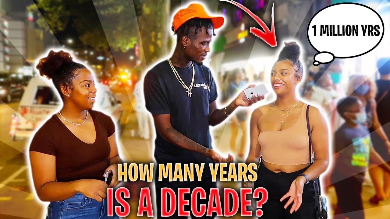 HOW MANY YEARS IS A DECADE?😂 (TRICK QUESTIONS IN PUBLIC🤯😂) PUBLIC INTERVIEW ***MUST WATCH***