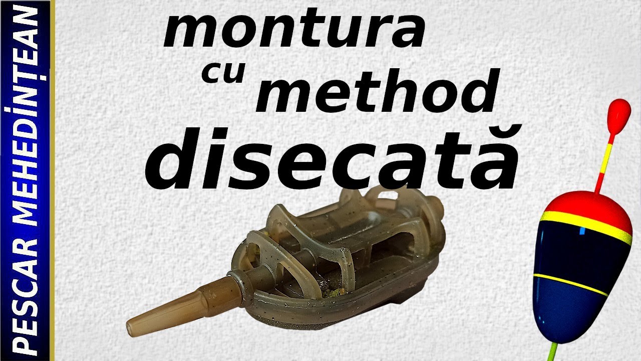 Montura cu method feeder disecată.
