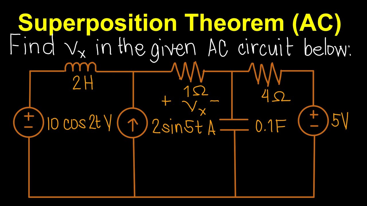 Superposition Theorem for AC Circuits EP.64 (Tagalog Electronics)