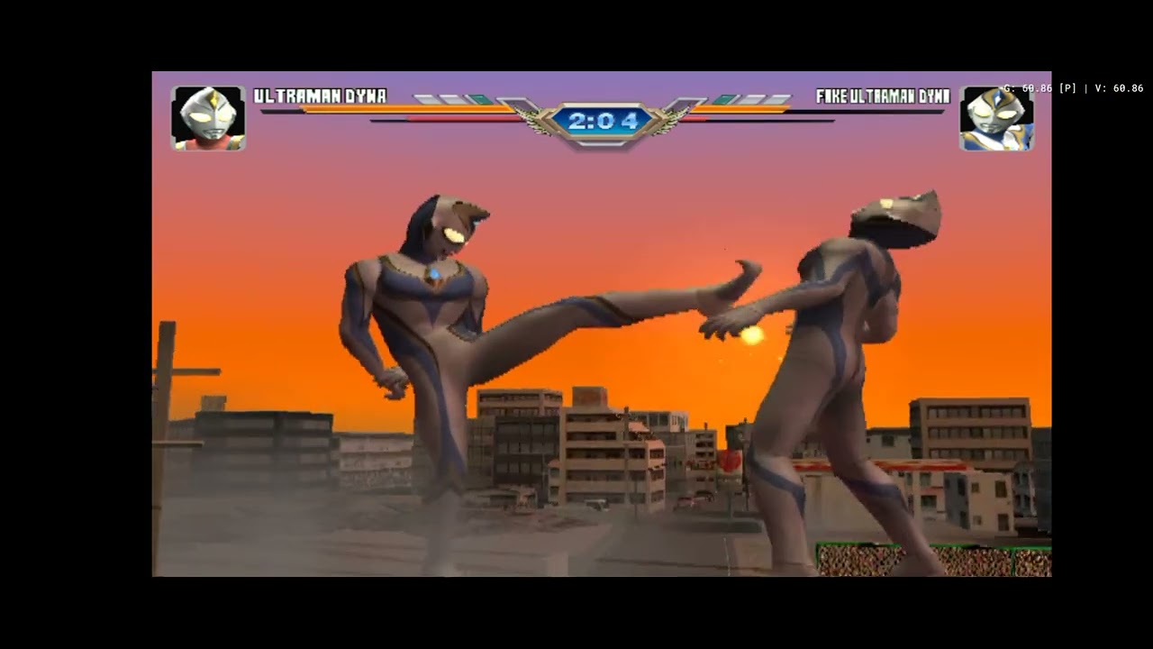 ULTRAMAN DYNA VS IMITATION DYNA