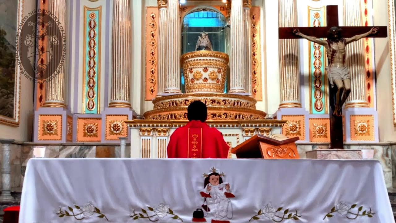 Misa hoy Viernes 6 Febrero 2026 8:00 a.m. Parroquia Santo Niño Doctor De los Enfermos Tepeaca.