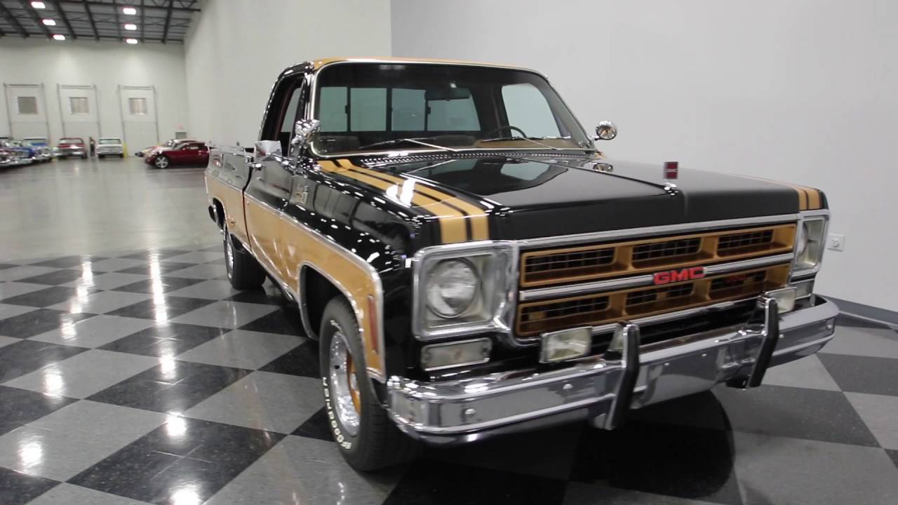 202 NSH 1975 GMC Sierra Classic 1500 Gentleman Jim