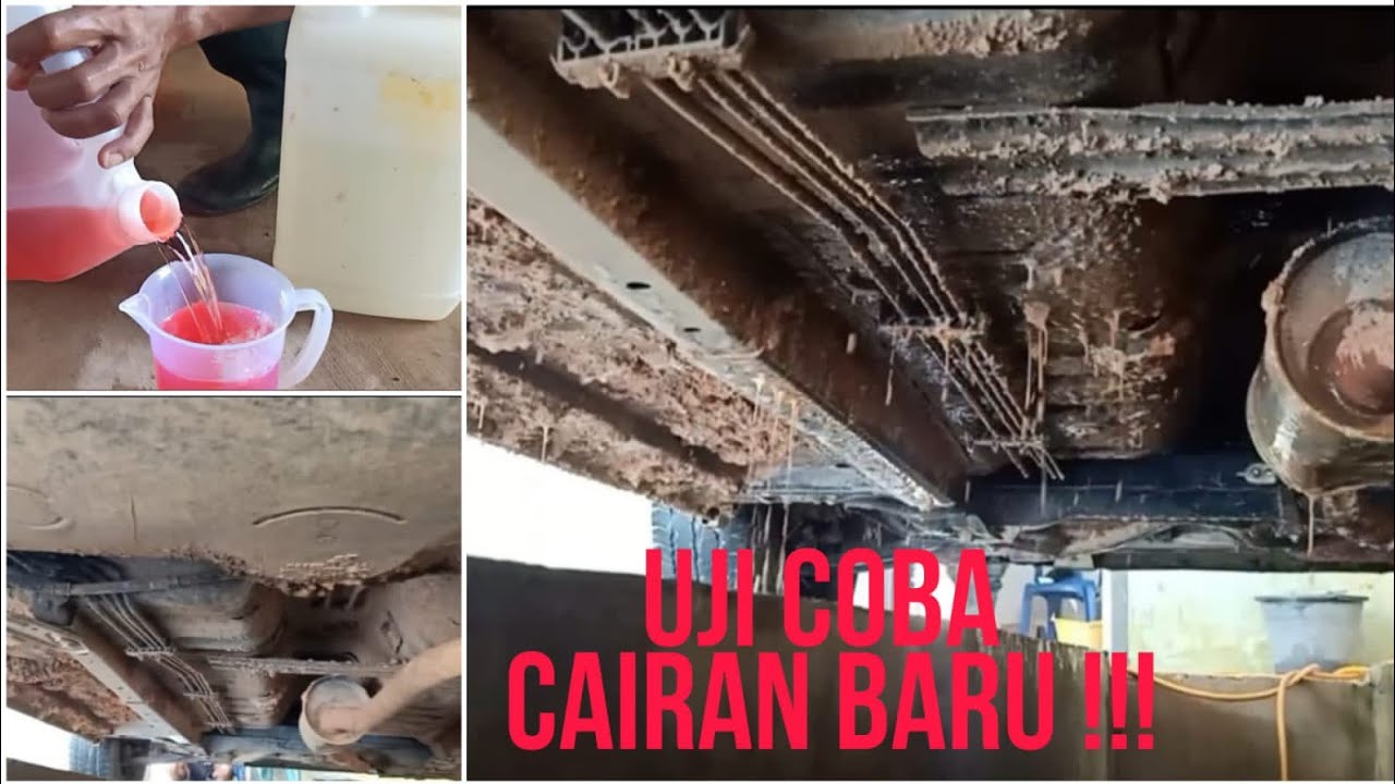 uji degreaser untuk cuci kolong... 🔥🔥 gimana hasilnya.. ⁉️⁉️