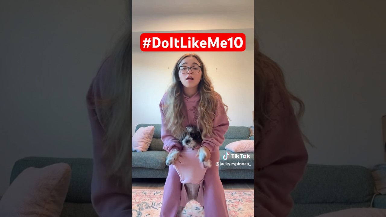 Pet Participation 🐶🤣 #doitlikeme10