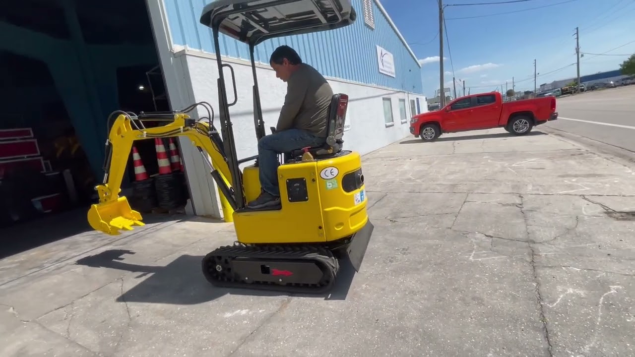 Mini excavator 12 better than a shovel 