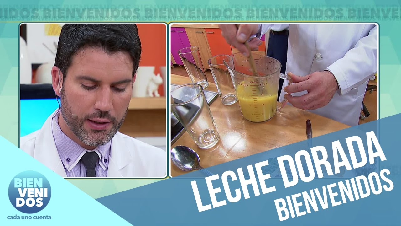 Combate el insomnio con leche dorada | Bienvenidos