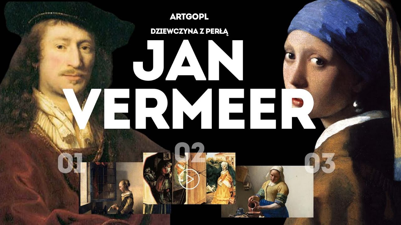 Tajemnice Malarstwa | Jan Vermeer | Dziewczyna z perłą | Alegoria malarstwa | artgopl