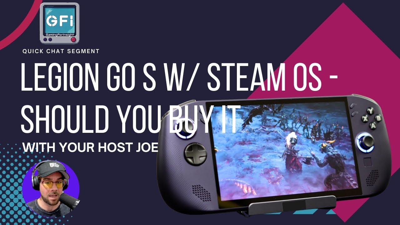 Legion Go S w/ Steam OS - Should You Buy It? - Quick Chat Segment (w/ @OKestGamer)