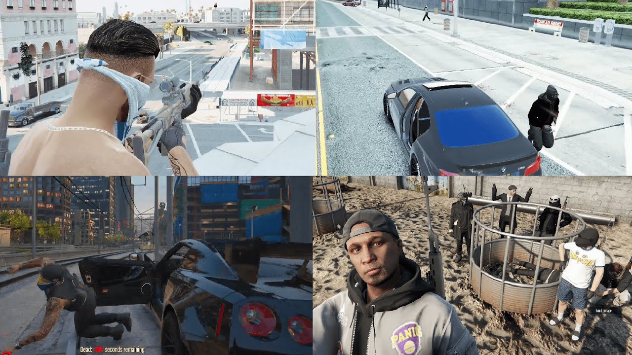 RUST Wipes Seaside at Construction Site - Day 4 of War (ALL POV) | GTA RP NoPixel