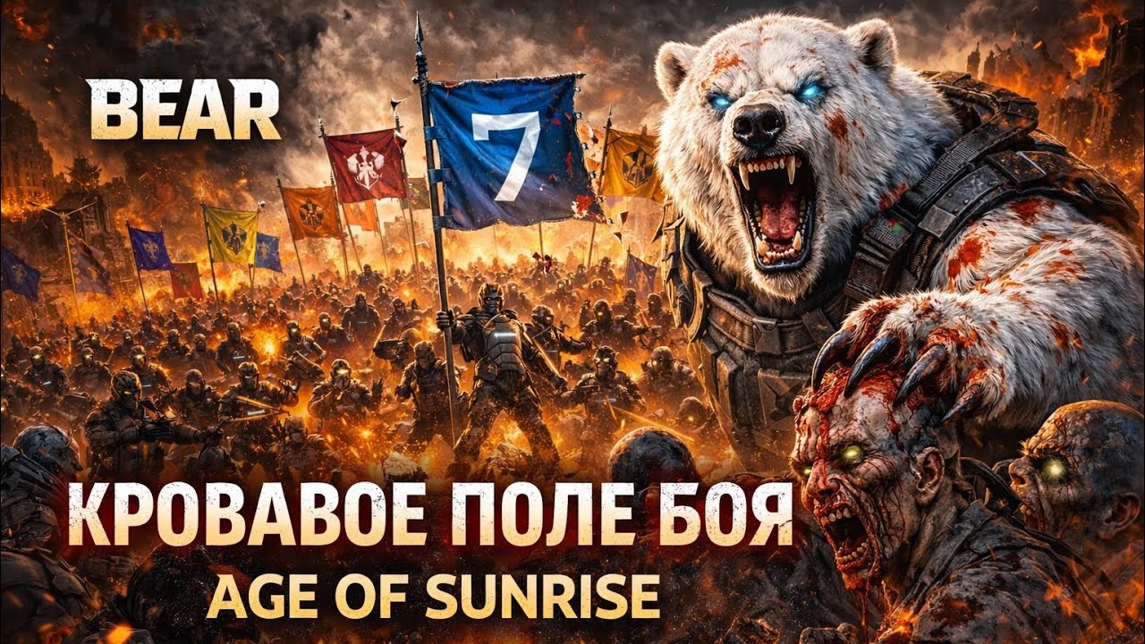 AGE OF SUNRISE. IRONBLOOD BATTLEFIELD. World 7. Кровавое поле боя.