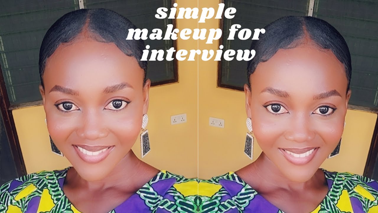 Simple Makeup for Interview