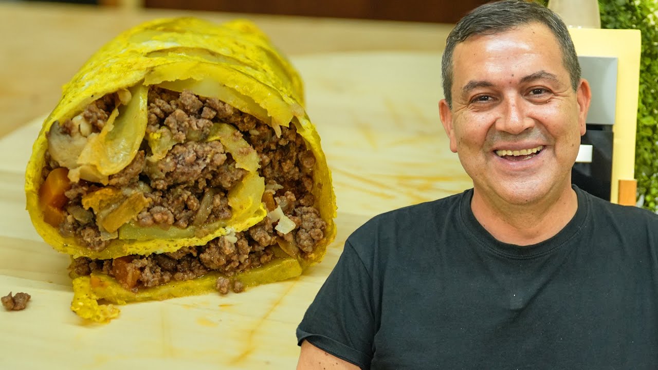 ROTOLO di PATATE RIPIENO al FORNO - Ricetta SFIZIOSA e BUONISSIMA