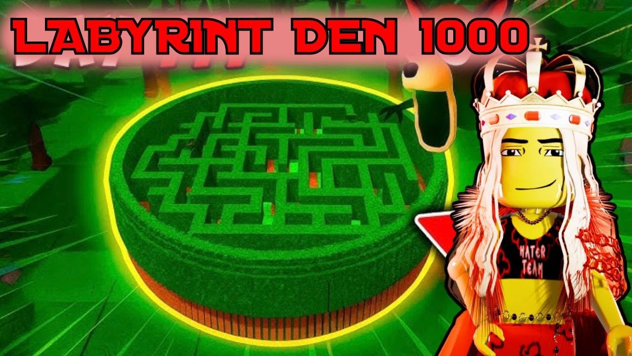 POSTAVILI jsme LABYRINT ZA 1000 DNÍ??!