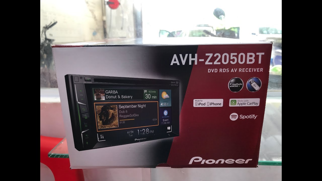 DVD Pioneer AVH - Z2050BT gắn trên Toyota Fortuner ( 01 - 12 - 2018 )