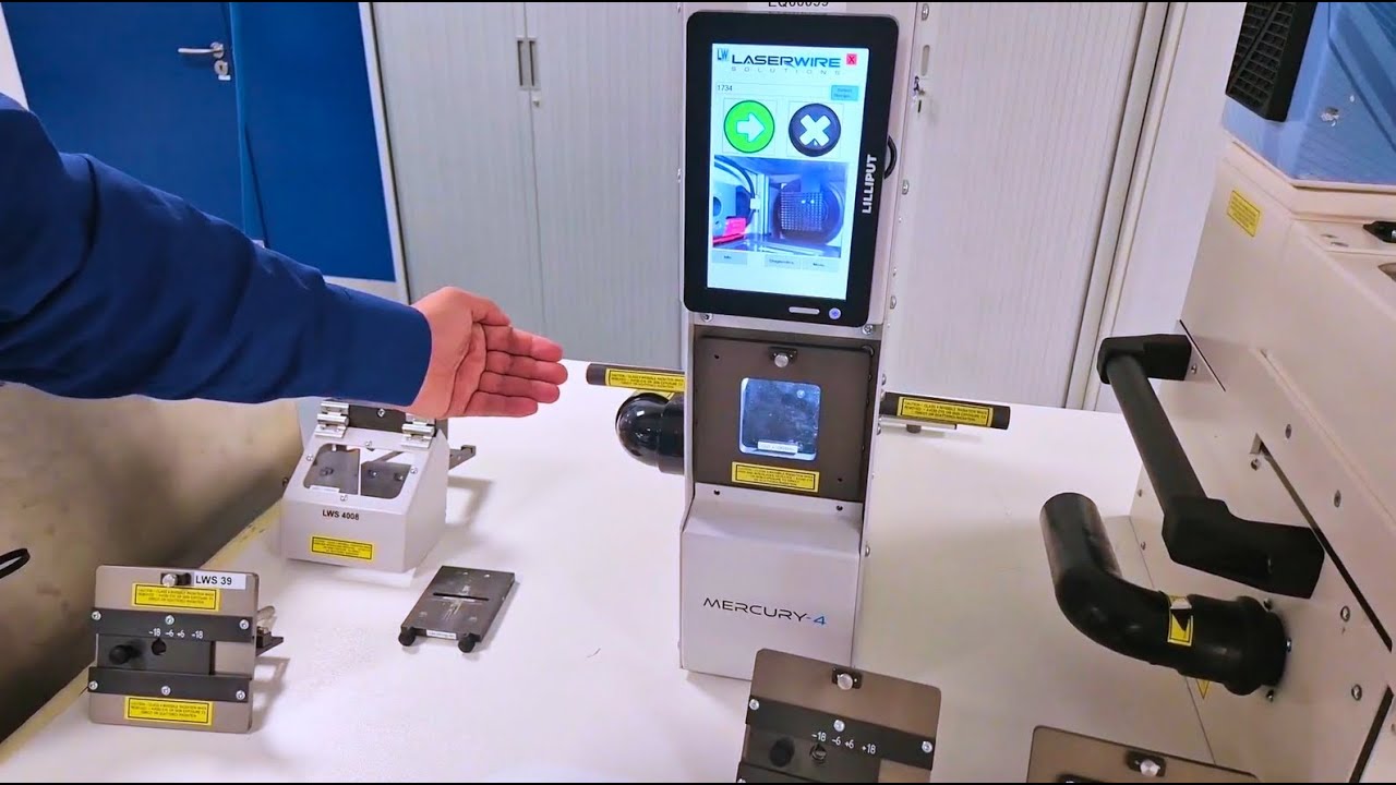 The Most Versatile Laser Wire Stripper  - The Mercury 4 Presented by Ricardo Leon (Spanish)