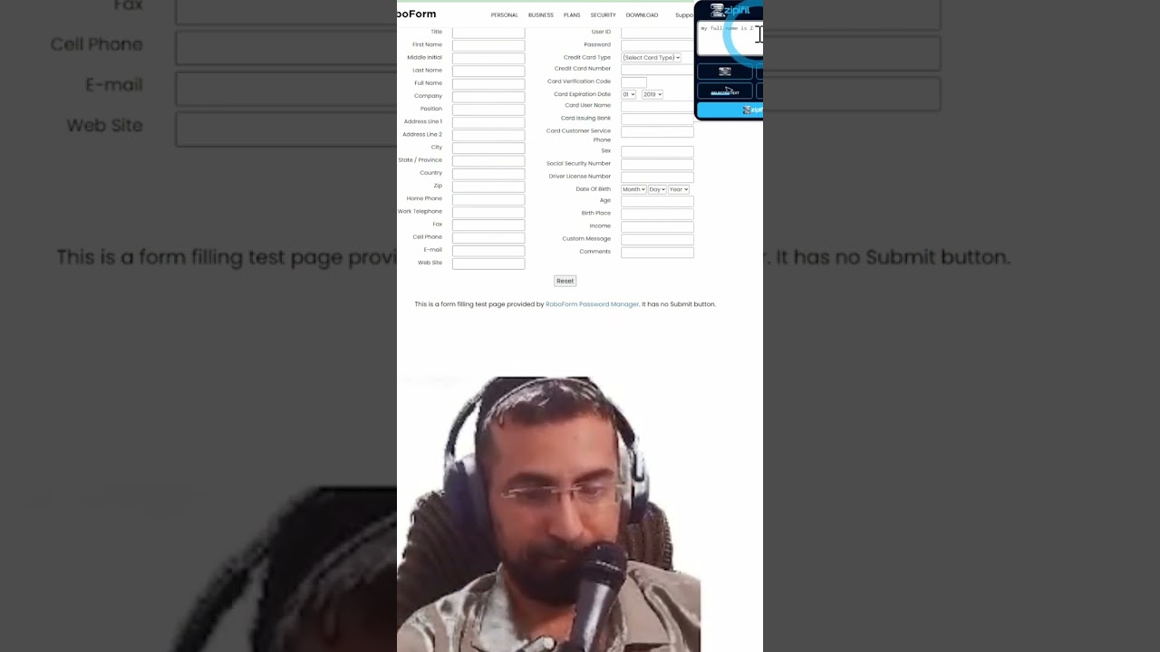 Is there a one for All form filler That uses AI To fill form with unstructured data?