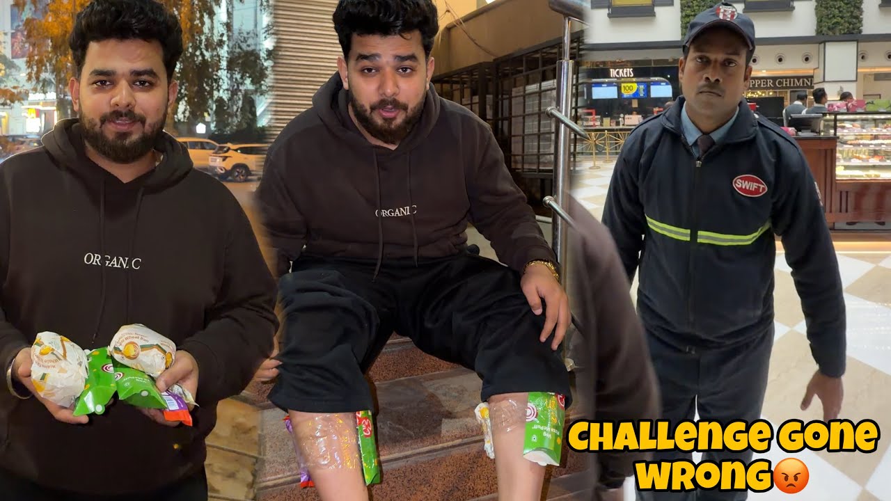 I SNEAKED SNACKS at Movie Theatre😱| Challenge gone wrong😡