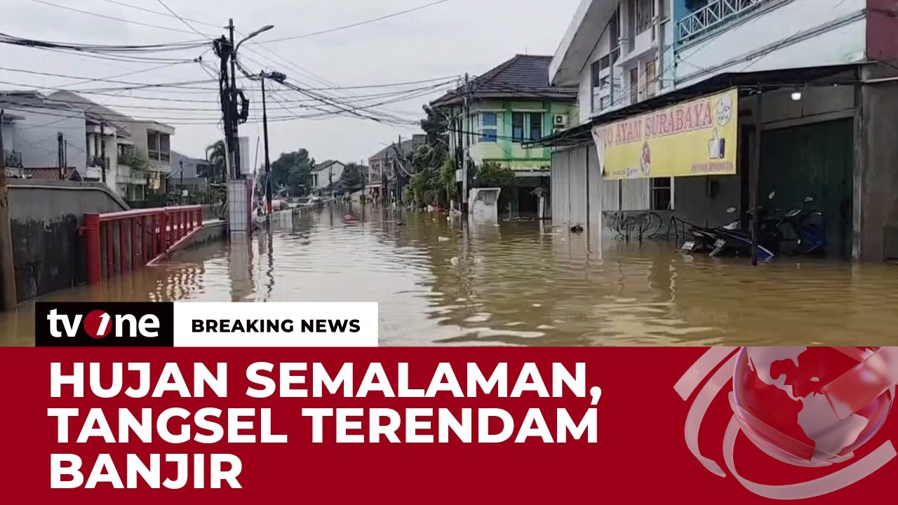 [BREAKING NEWS] Tiga RW di Pondok Maharta Terendam Banjir | tvOne