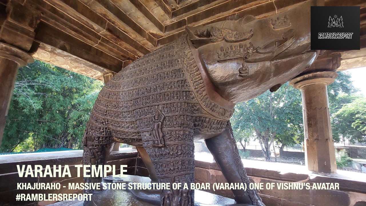 'Kutch to Khajuraho Backpacking' - Khajuraho - Varaha Temple