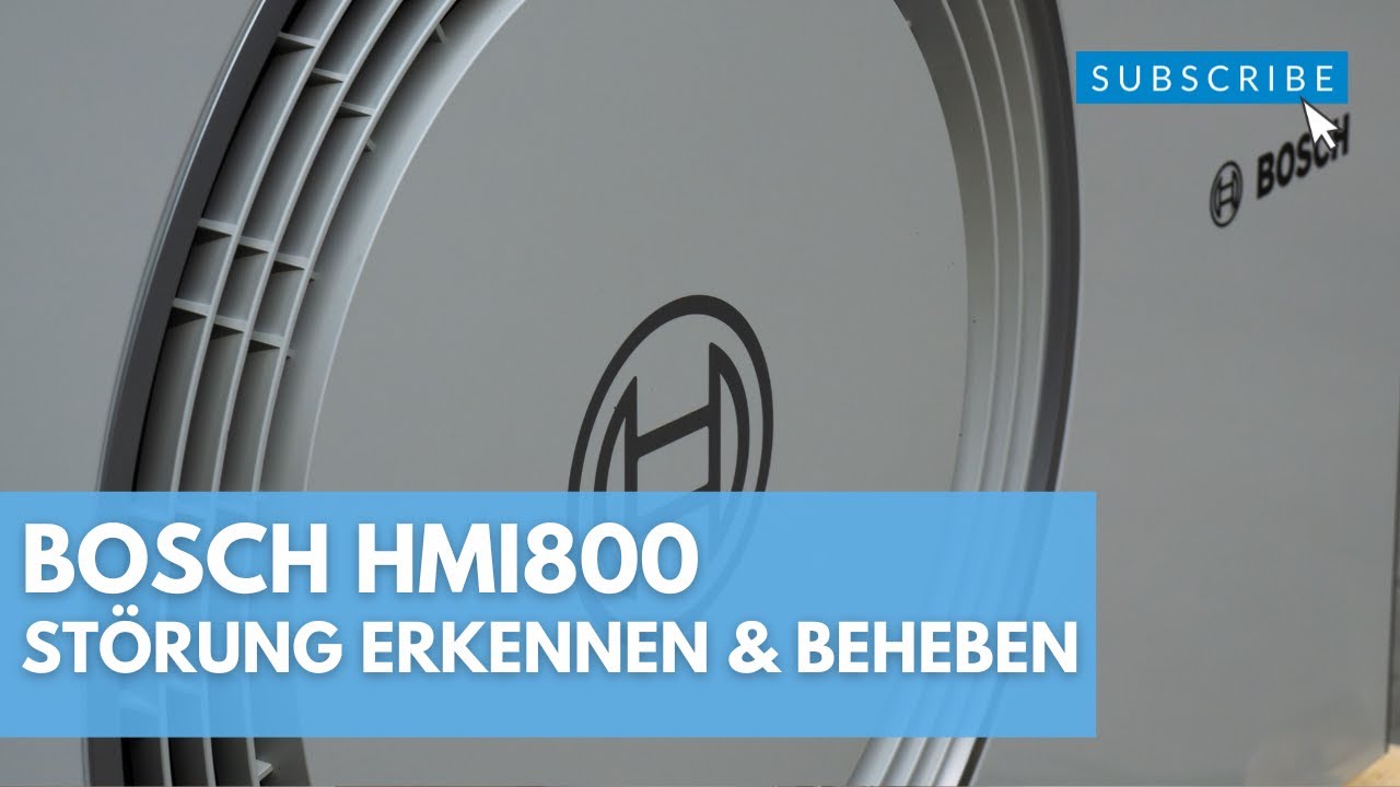 Bosch Wärmepumpe | Störung erkennen & beheben über die HMI800 Steuerung