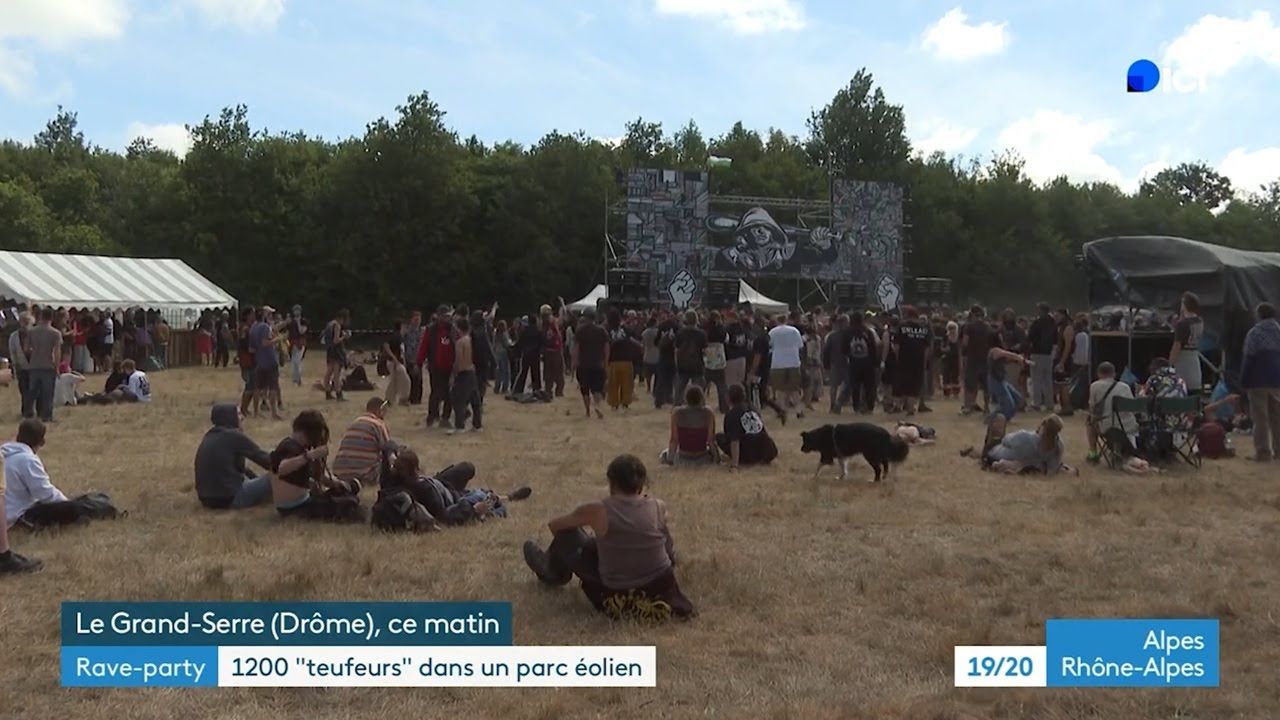 Free Party Cross The Rules 01.03/08/2025 - Reportage France 3
