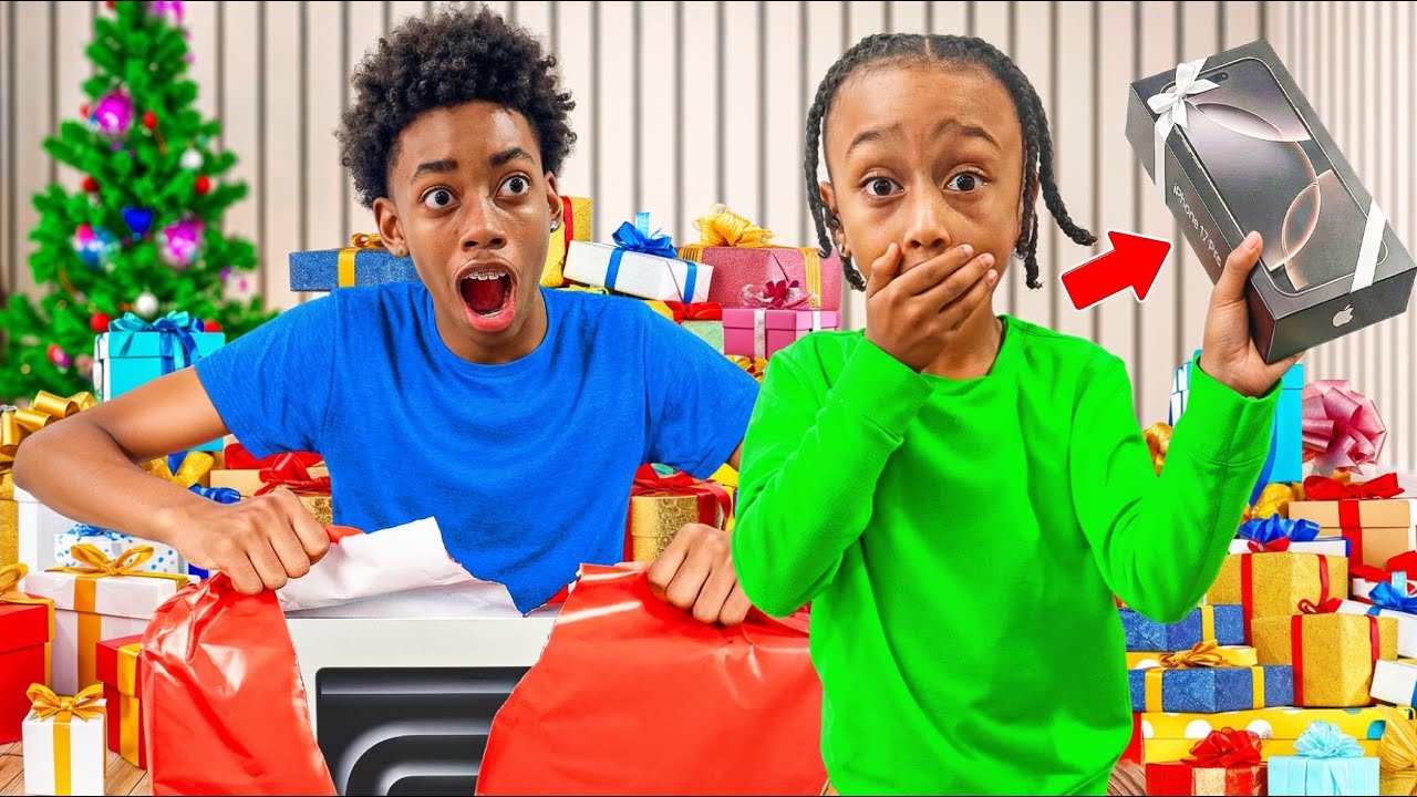 Kids GO CRAZY Opening Dream Gifts Christmas Morning!