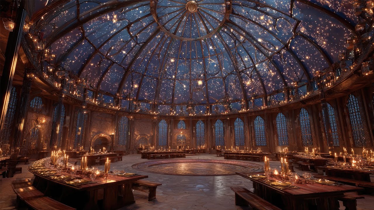 Moonlit Castle Halls: Medieval Music For Relaxation And Study