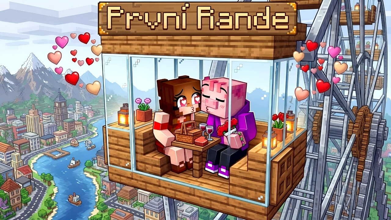 BouchaL a Wenda maj&iacute; PRVN&Iacute; RANDE v Minecraftu!