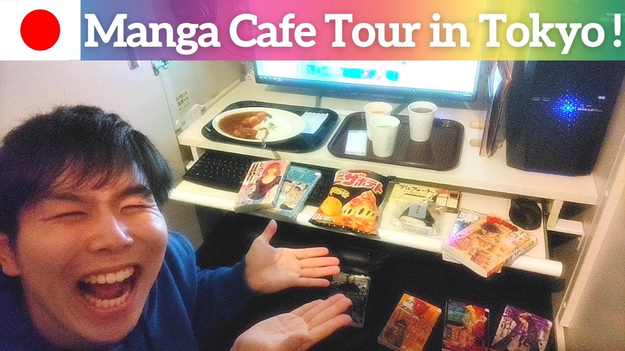 【Manga Cafe in Tokyo】Let&rsquo;s Relax & Enjoy Spending a Night at a Manga Cafe!