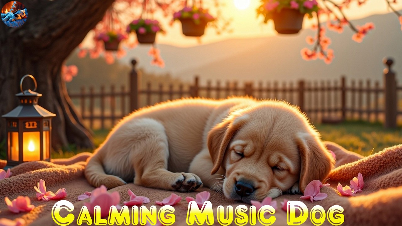 NO ADS 12h Calming Music for Dogs Left Alone🐶🐕Ease Separation, Anxiety & Stress Relief Sleep Sounds💖