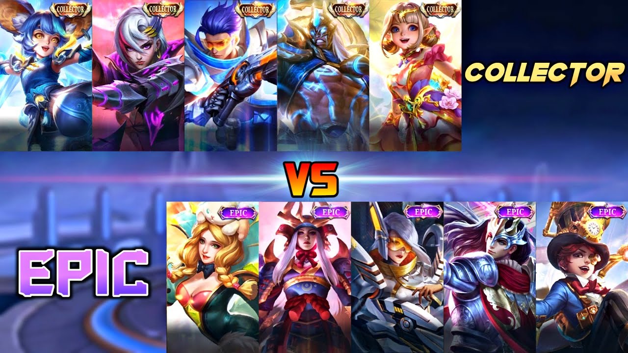 ЭПИЧЕСКИЙ ОБЛИК VS КОЛЛЕКЦИОНЕРА, БОЙ 1 НА 1 | MOBILE LEGENDS EPIC VS КОЛЛЕКЦИОНЕРА