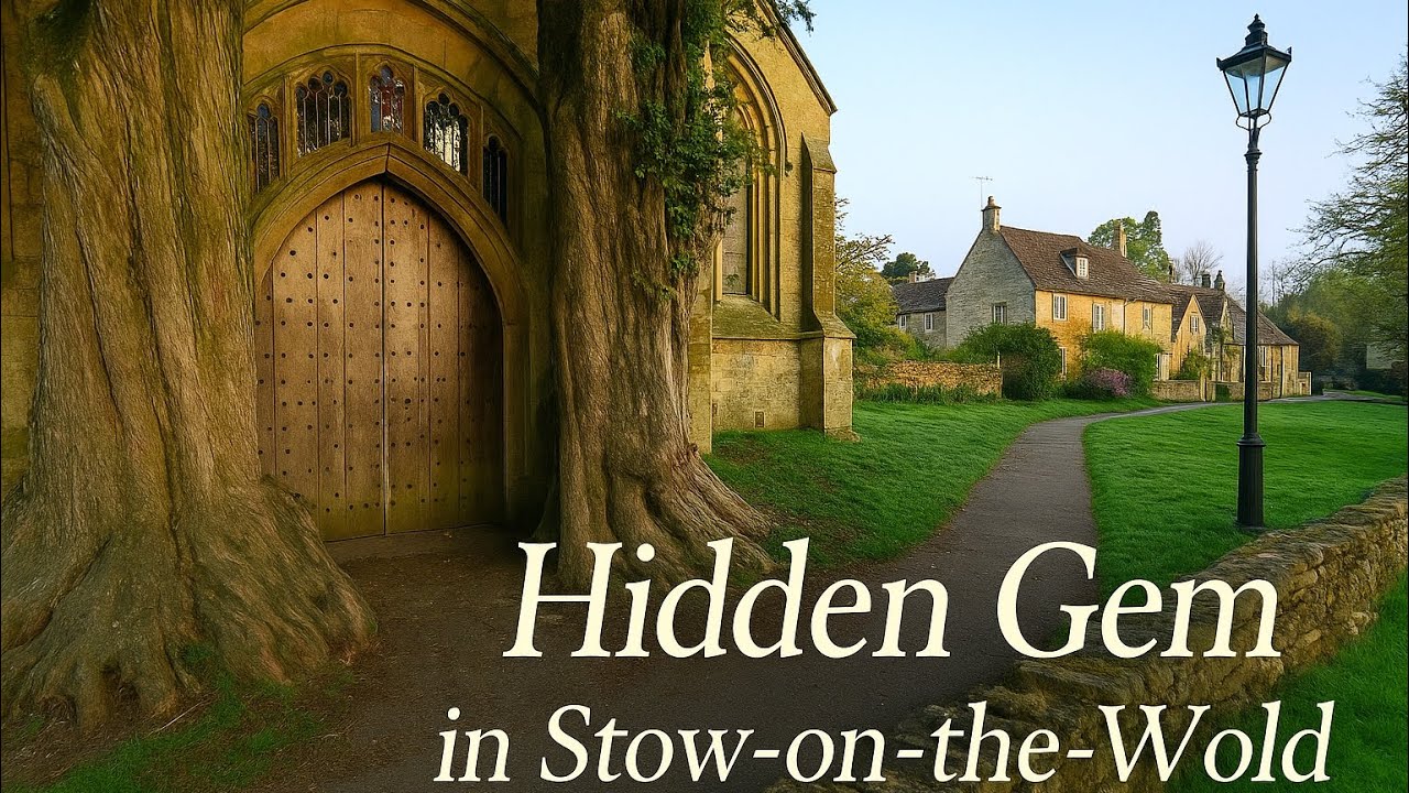 The Tolkien Door & Secret Side of Stow-on-the-Wold | Peaceful Cotswolds Walk & Church Hidden Gem