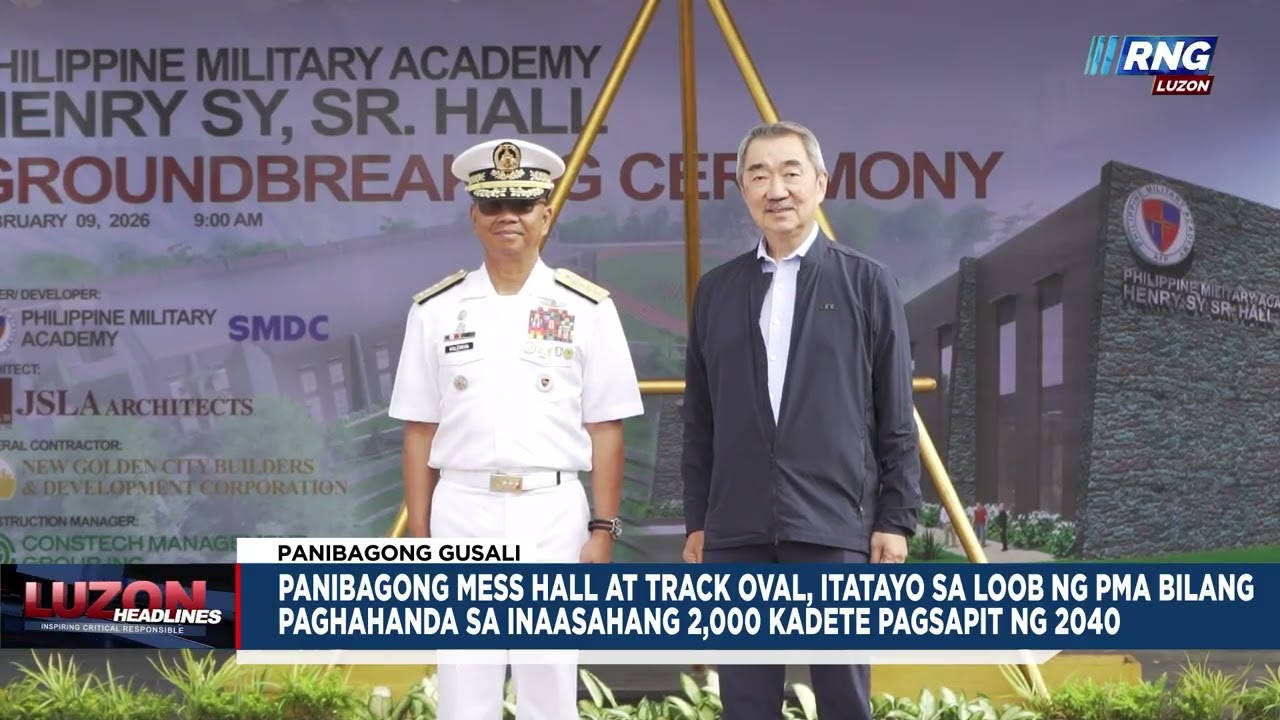 2,000 kadete target pagsilbihan ng PMA pagsapit ng 2040 | Luzon Headlines