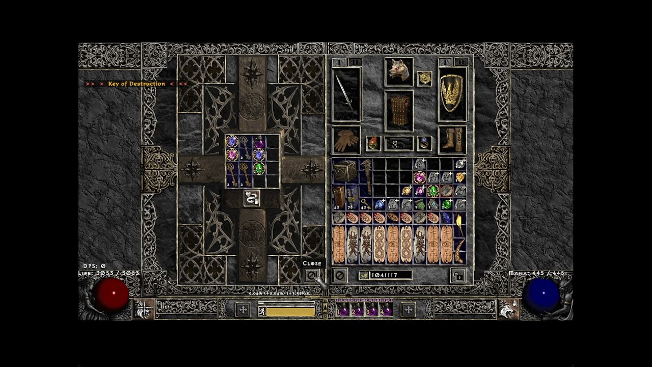 PD2 S12 HC - Rabies Blood Moon 2- Hardcore Project Diablo 2 - Over 500k DPS in T3 Cow Map Key Event