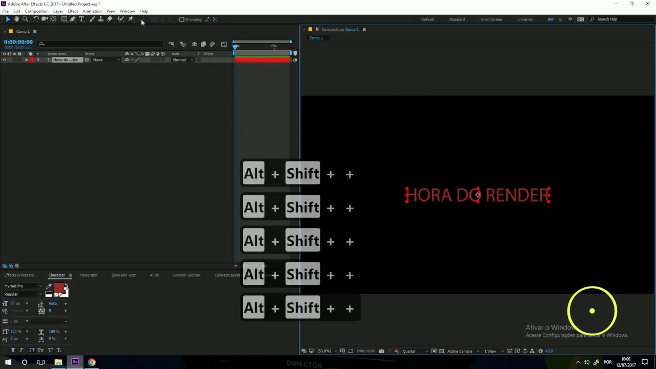 After Effects - Dica expressa - Criar presets de animação
