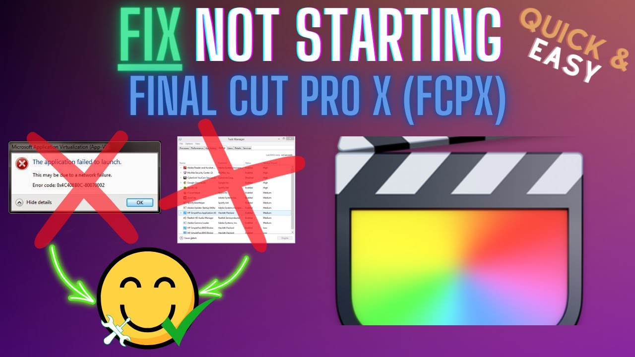 Final Cut Pro X Not Starting? Fix Launch, Black Screen & Crashes – Tutorial