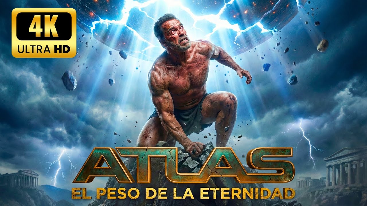 ATLAS | Película Completa | El Guerrero que Lideró a los Titanes Contra Zeus y Fue Condenado 4K