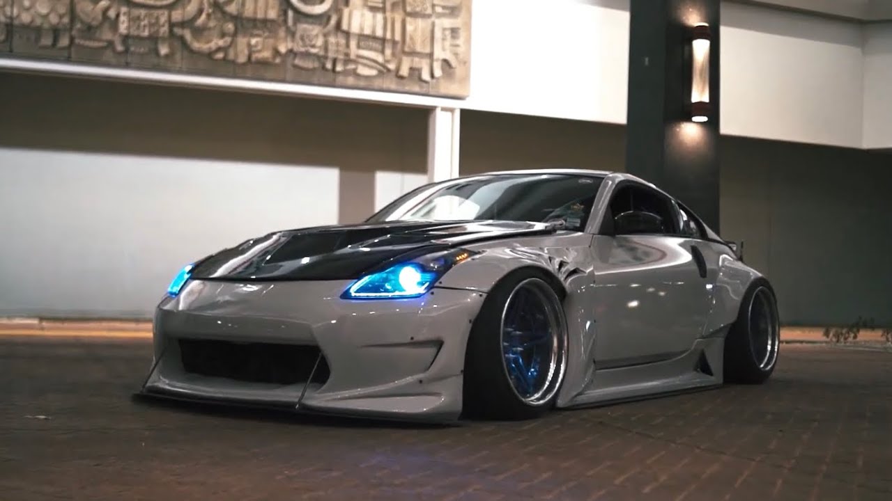 Custom widebody rocketbunny 350z (Dinner Run)