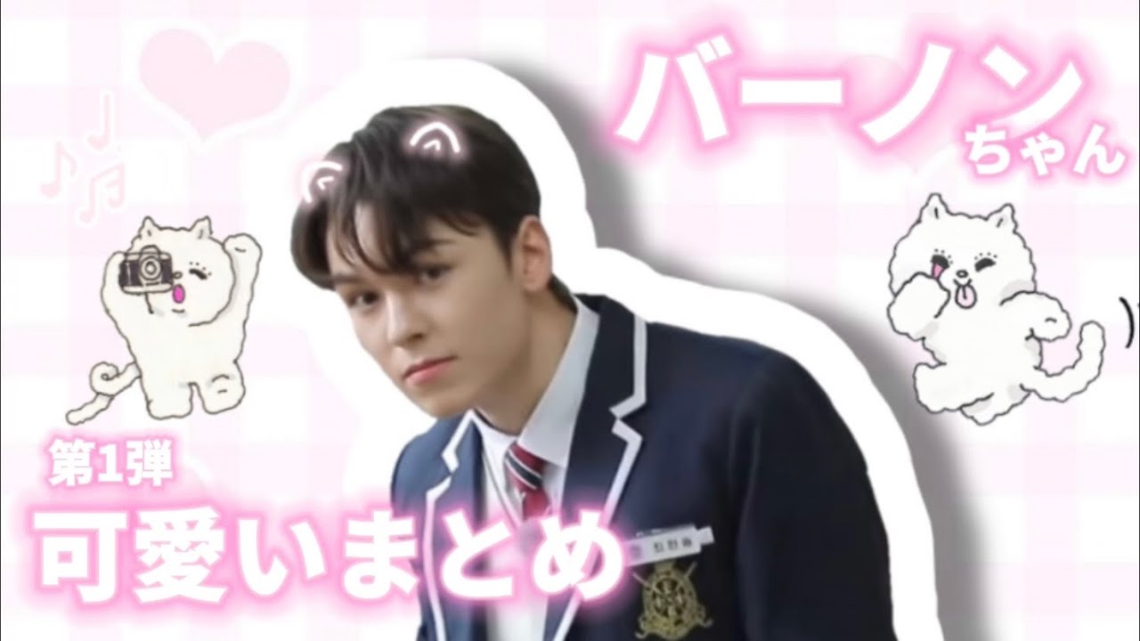 バーノン可愛いまとめ#1 #seventeen #vernon #버논 #세븐틴 #セブチ #バーノン