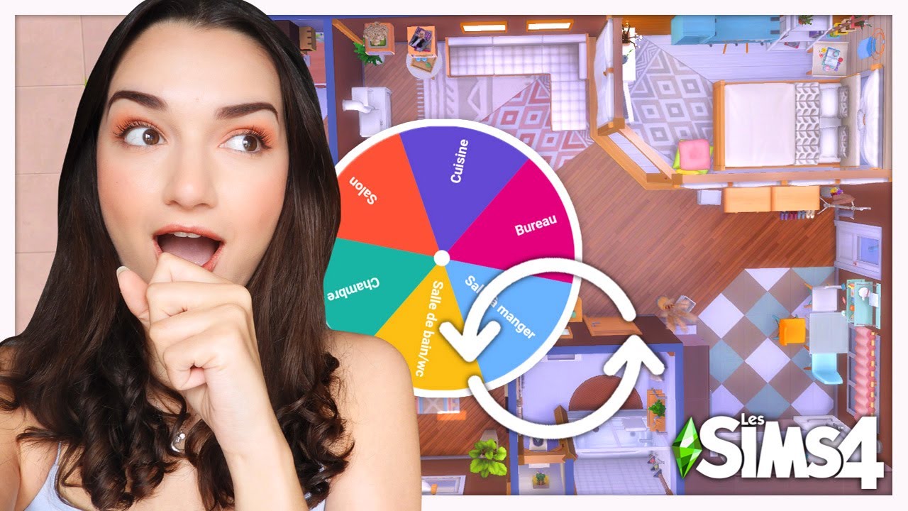 Challenge : Pièces aléatoires | On mélange tout ! | Sims 4